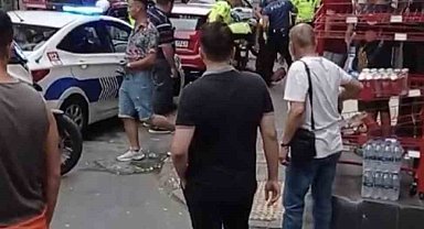 Kaza sonrası polisle tartışıp küfür eden adam gözaltına alındı