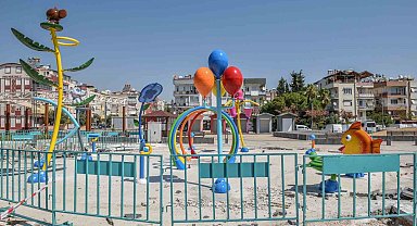 Kepez'de çocuklara su oyun parkı yapılıyor