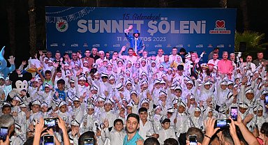 Kepez'den 480 çocuğa sünnet düğünü