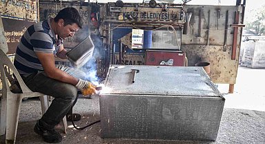 Kepez'den fabrika gibi atölye