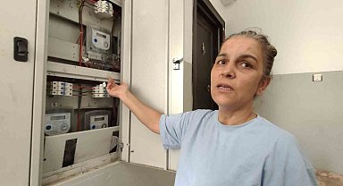 Kiracı kadına elektik saati zulmü