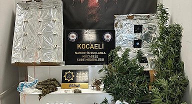 Kocaeli'de uyuşturucu operasyonunda 6 kişi gözaltına alındı
