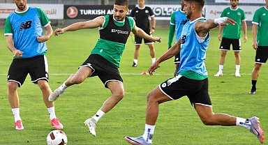 Konyaspor'da Başakşehir maçı hazırlıkları devam ediyor