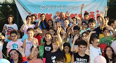 Körfez'de çocukların yüzü gülüyor