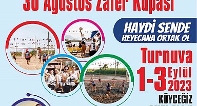 Köyceğiz'de Plaj Voleybol Turnuvası gerçekleştirilecek