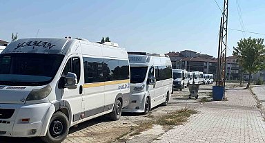 Kulu'da okul servis araçları denetlendi