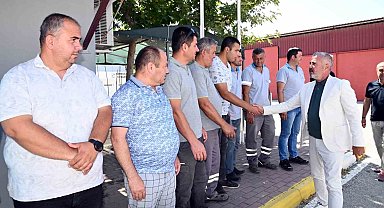 Manavgat Belediyesi cenaze işleri şantiyesi yenilendi