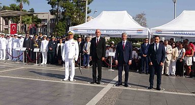 Marmaris'te 30 Ağustos Zafer Bayramı kutlandı