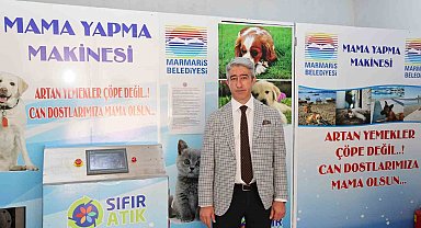 Marmaris'te bir ayda bir ton mama üretildi