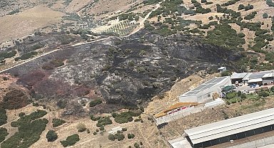 Menemen'deki yangın kontrol altında