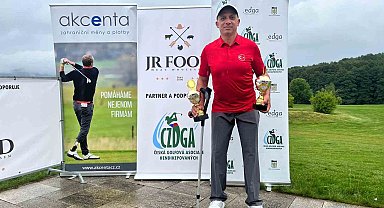 Milli golfçü Mehmet Kazan, Uluslararası Çek Cumhuriyeti Strokeplay şampiyonu oldu