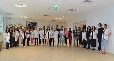 Muğla'da öğrenciler hastane stajlarını tamamladılar