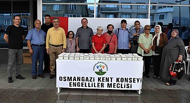 Osmangazi Kent Konseyi engellileri unutmadı