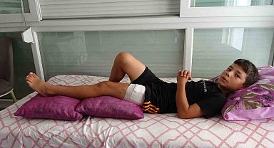 Pazar alanındaki başıboş köpek 11 yaşındaki Hasan'a dehşeti yaşattı