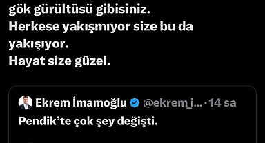 Pendik Belediye Başkanı Cin'den İmamoğlu'nun paylaşımına manidar cevap