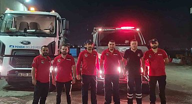 Pendik Belediyesi Arama Kurtarma Ekibi Çanakkale'deki yangınla mücadele edecek