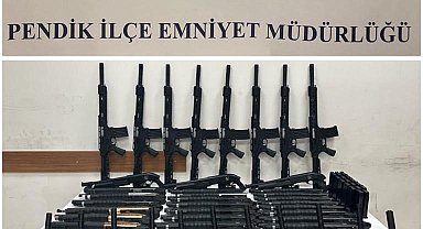 Pendik'te silah ticareti operasyonu
