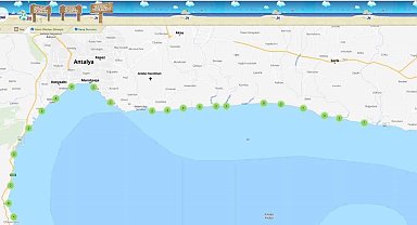 Plajların deniz suyu ölçümlerinde Antalya damgası