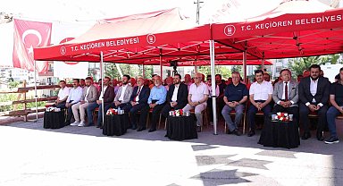Rahman Camii'nin temelleri Keçiören'de atıldı