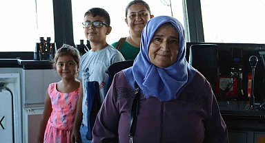 Şehit, gazi ve depremzede aileleri TCSG Umut ile turladı