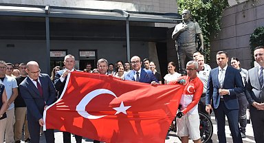 Şehit polis Fethi Sekin için bin 570 kilometre pedallayacak