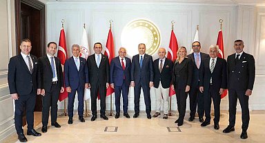 TFF Başkanı Mehmet Büyükekşi'den, İçişleri Bakanı Ali Yerlikaya'ya ziyaret