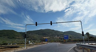 Togg kavşağına sinyalizasyon kuruluyor