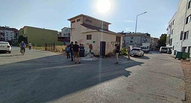 Trafoya giren kişi ölümden döndü