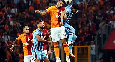 Trendyol Süper Lig: Galatasaray: 1 - Trabzonspor: 0