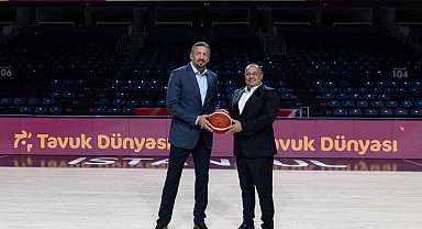 Türkiye Basketbol Federasyonu ile Tavuk Dünyası arasında sponsorluk sözleşmesi imzalandı