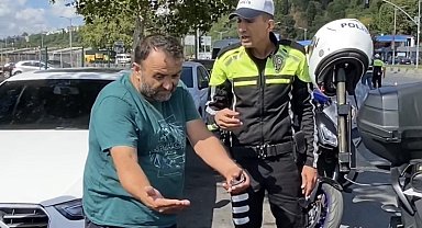 Üsküdar'da yayaya yol vermeyen taksici: "Yolda birisi varsa buyurun mu diyeceğiz"