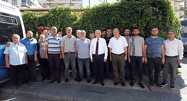 Yenimahalle Belediye Başkanı Yaşar, dolmuşçu esnafının sorunlarını dinledi