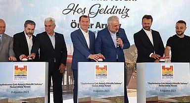Zeytinburnu Çok Amaçlı Etkinlik Salonu'nun temeli atıldı