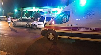 Zincirleme trafik kazasında 3 kişi yaralandı