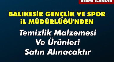 BALIKESİR GENÇLİK VE SPOR İL MÜDÜRLÜĞÜ'NDEN