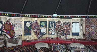 742. Ertuğrul Gazi'yi Anma ve Yörük Şenlikleri'nde Alanya yörük çadırı tanıtıldı