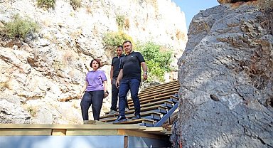 Alanya Kalesi Yayalaştırma Projesi'nin son etabına gelindi