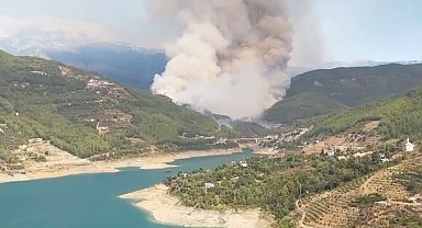 Alanya'daki orman yangını kontrol altına alındı