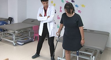 Ankara Bilkent Şehir Hastanesi'nde 51 depremzedeye protez sağlandı