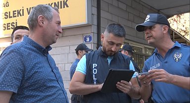 Ankara Emniyetinden okul çevrelerinde denetim