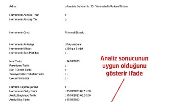 Ankara Halk Ekmek, 'bakteri' iddialarını yalanladı