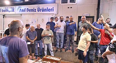 Antalya'da yasağın ardından balık mezadı başladı