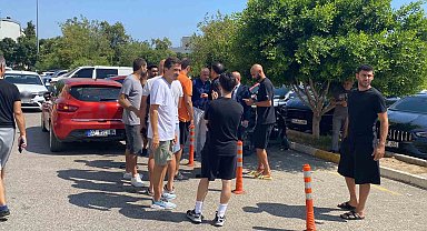 Antalyaspor'un Brezilyalı futbolcusu Naldo Pereria'yı üzen kaza