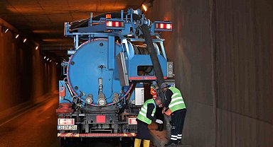 ASAT ekipleri yağmur suyu hattı temizliğine başladı