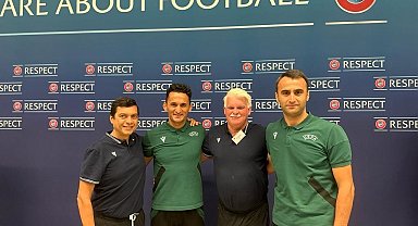 Atilla Karaoğlan ve Erkan Özdamar, UEFA CORE Kampına Katıldı