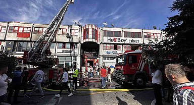 Bağcılar Matbaacılar Sitesi'nde yangın