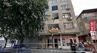 Bahçelievler'de kolonu patlayan bina boşaltıldı