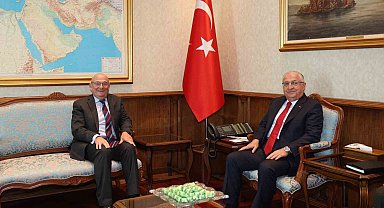 Bakan Güler, Birleşik Krallık Batı Balkanlar Özel Temsilcisi Peach'i kabul etti