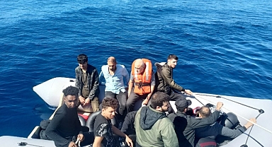 Balıkesir Açıklarında 13 Düzensiz Göçmen Kurtarıldı