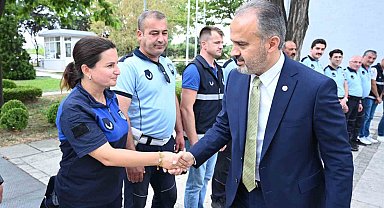 Başkan Aktaş'tan zabıtaya moral ziyareti